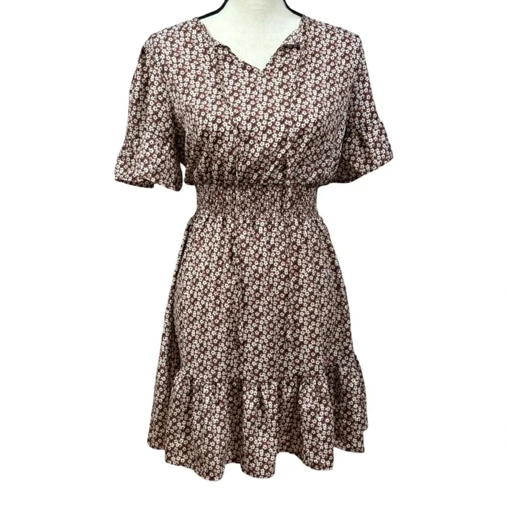 -bundle 3 or more Pretty Garden Floral Dress -bundle 3 or more